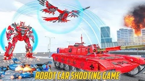 Tank Robot Game| Eagle Robot Car| Android/IOS Gameplay
