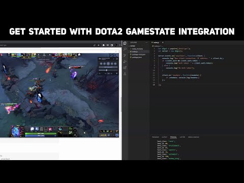 Get started with DOTA2 Gamestate Integration (NodeJS)