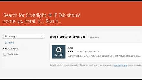 How to get pass the SilverLight issue when trying to access a DVR via Browser.