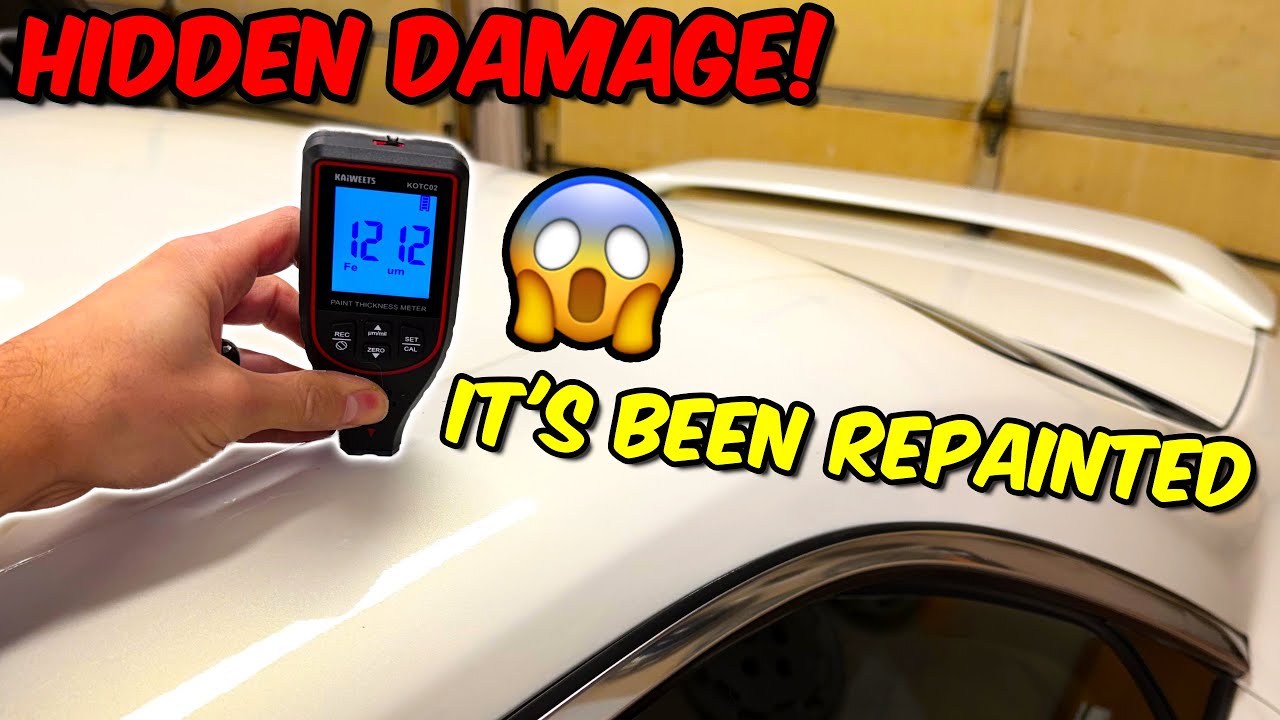 Do You Need a Paint Thickness Gauge? Finding Hidden Damage with the Kaiweets KOTC02!