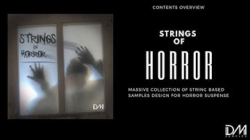 Strings Of Horror Sample Pack - Content Overview