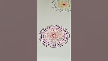 Spirograph Wonders   #spirograph #satisfying #asmr  #art #viral #shorts #oddlysatisfying #asmrsounds