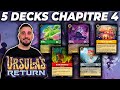 5 premiers decks chapitre 4 lorcana  vert  jaune broken 