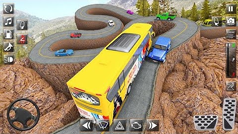 Impossible Bus Stunt Driving 2020 - Mega Ramp Racing Driving Simulator - Android GamePlay
