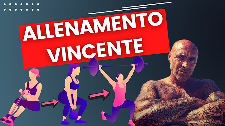 ALLENAMENTO! Tutto quello che devi sapere.