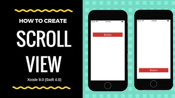 How To Create A Scroll View In Xcode 9.0 (Swift 4.0)