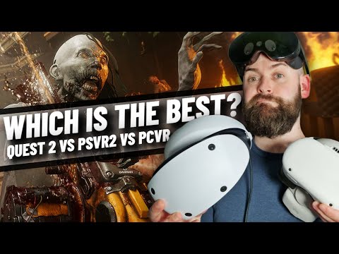 Which version of the NEW Walking Dead VR is the BEST? // Quest 2 vs PCVR vs PSVR2 Gameplay