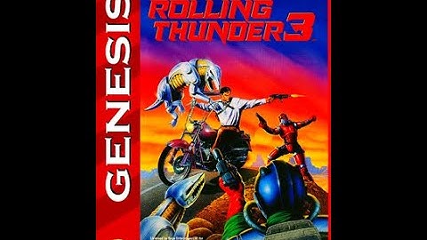 Rolling Thunder 3 (1993) Sega Genesis