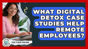 What Digital Detox Case Studies Help Remote Employees? - Guide To Work From Home