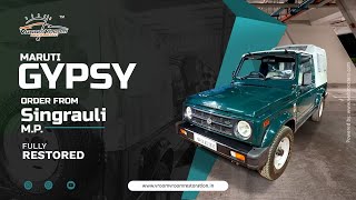 VROOM VROOM RESTORATION || GYPSY SOFT TOP || READY FOR DELIVERY || ORDER FROM SINGRAULI #MARUTIGYPSY screenshot 2