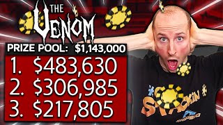 Absolute MAYHEM On The $5&#39;000&#39;000 Venom PKO Final Table (Biggest Bounty Ever on America&#39;s Cardroom?)