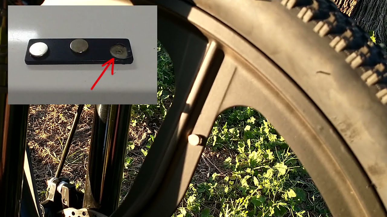 BICYCLE SPEEDOMETER (HOW TO INSTALL)  -   alloy wheel  Ancheer 250w electric bike.