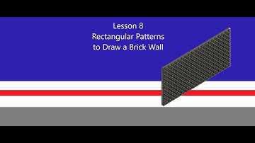 Lesson 8 - How to Fusion 360 - Drawing a Brick Wall to 3D print for your Model Railway