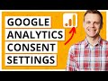 New Consent Settings in Google Analytics 4 (GA4)
