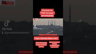 Diyarbakır'da “Fetih Yürüyüşü” gerçekleştirildi #shortsvideo #shortsyoutubevideo #shorts