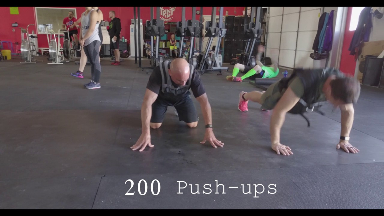 "Murph" the Pack Crossfit, Memorial day 2017 YouTube