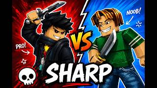 PLAYING SHARP(ROBLOX)