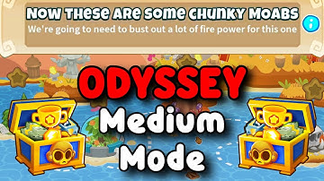BTD6 Odyssey Medium Tutorial | Now These Are Some Chunky Moabs