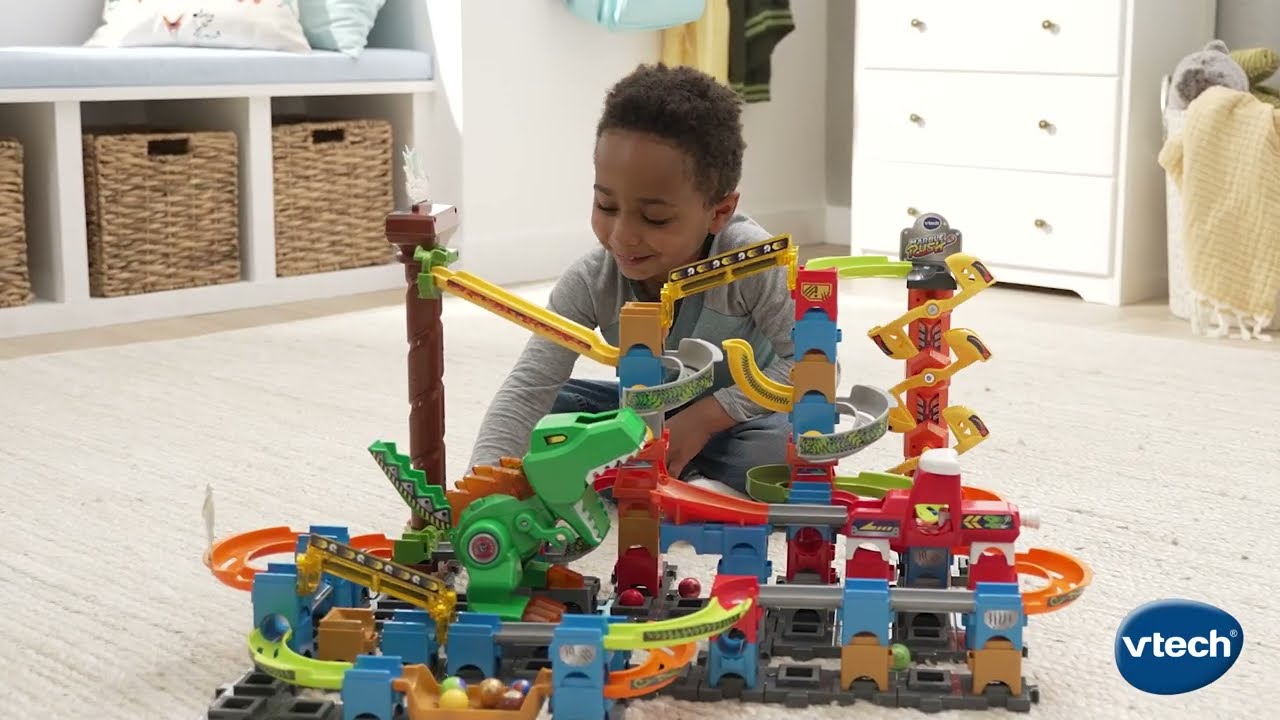 Marble Rush T-Rex Dino Thrill Track Set | Demo Video | VTech®