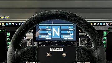 Budget 7 inch Sim Racing Dashboard Display