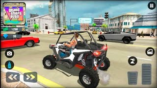 CJ In San Diego Driving Sports Car & Fly Balloon - US Police Chasing Gangster In Voice City Town 6