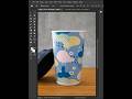 Adobe photoshop 2025 tips-Create realistic cup textures. #photoshoptutorial #photoshop #shorts