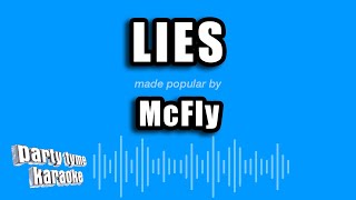 McFly - Lies (Karaoke Version)