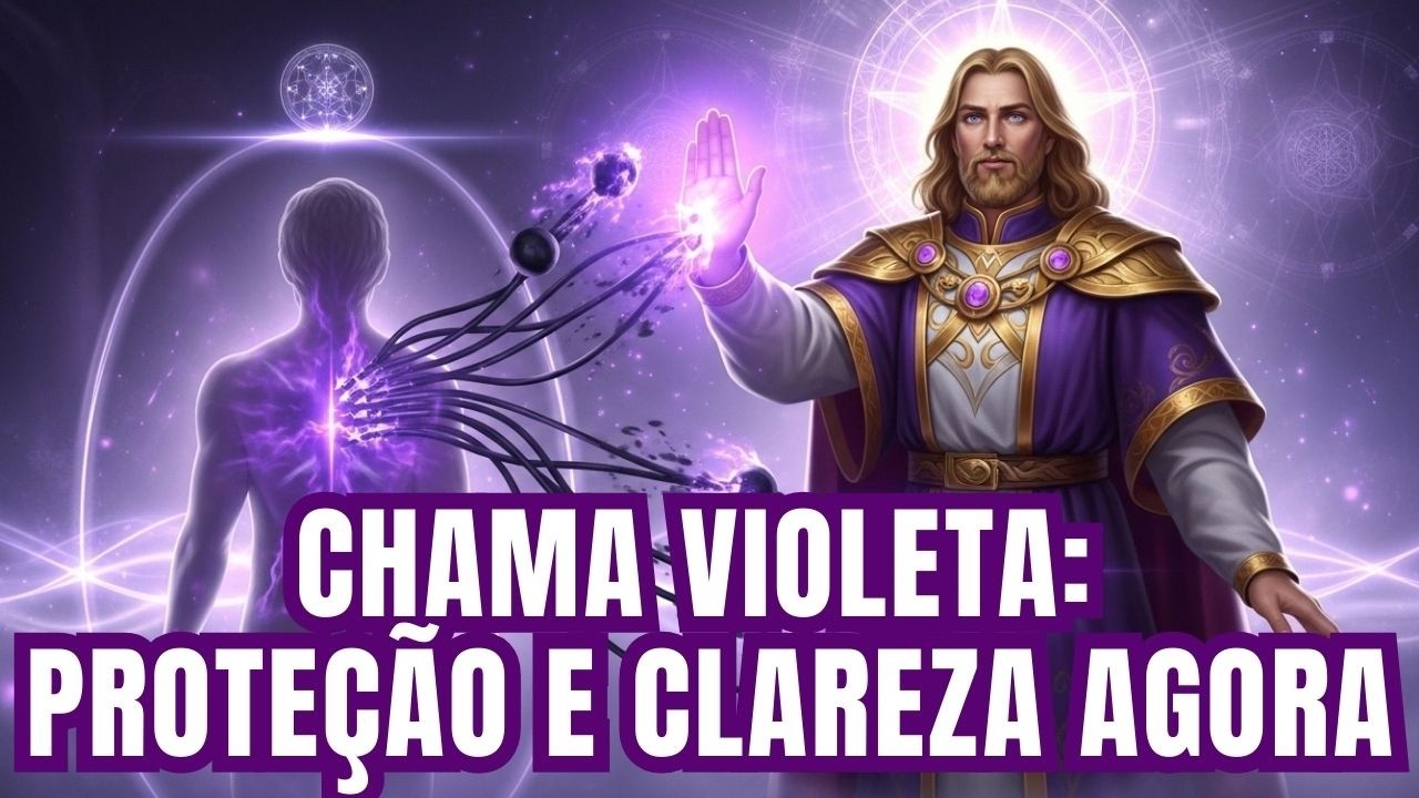 EM 5 MINUTOS SAINT-GERMAIN SELA SEU CAMPO E CORTA O PESO INVISÍVEL QUE TE DRENA (FAÇA HOJE)