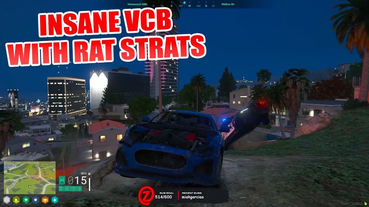 Bobby Pulls Off INSANE VCB With RAT STRATS In Vinewood Hills 👀 | NoPixel | GTA 5 RP | CG