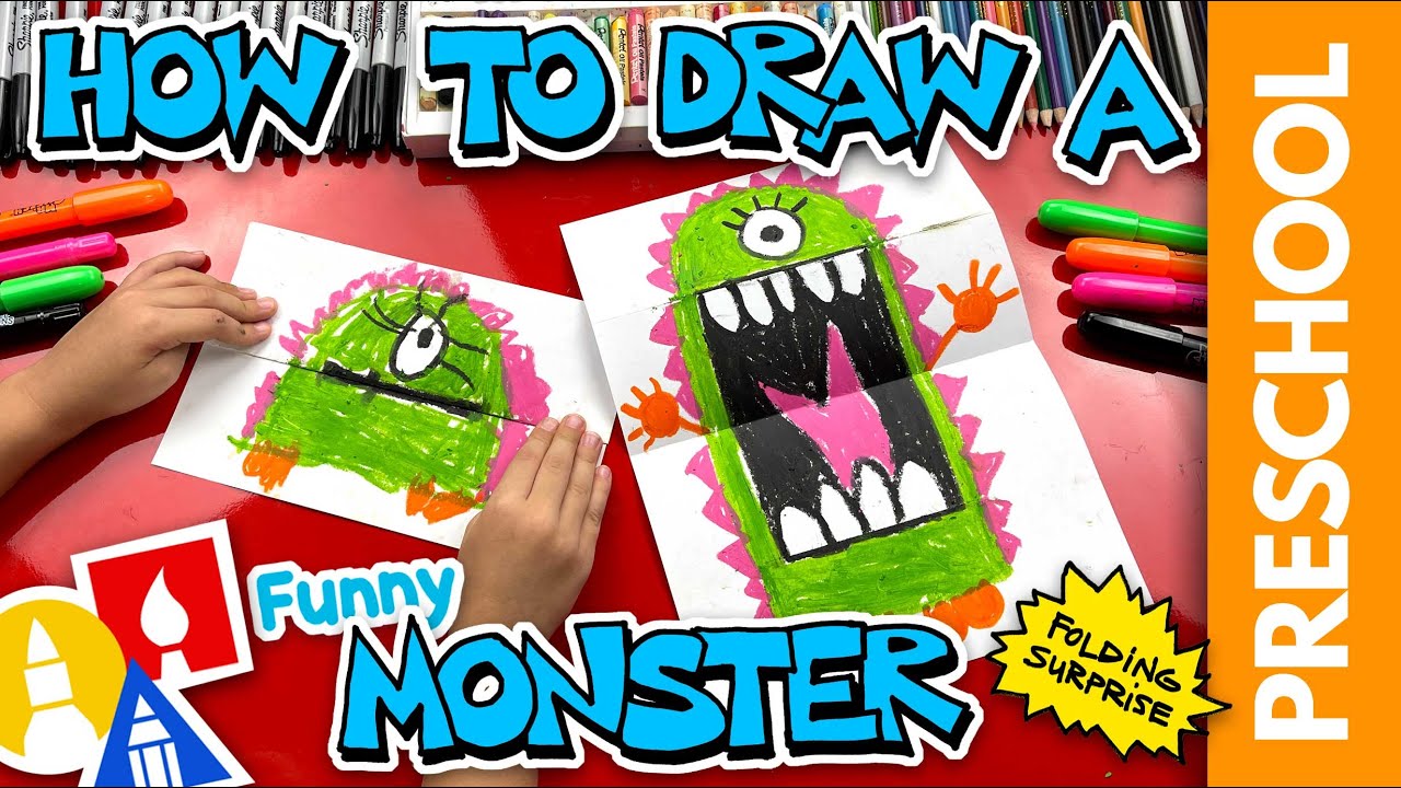 How to Draw Monster for Kids 6-8: Creative Adventures Fun and Step by Step  Beginner Guide to Children Drawing and Illustrations (How to Drave)