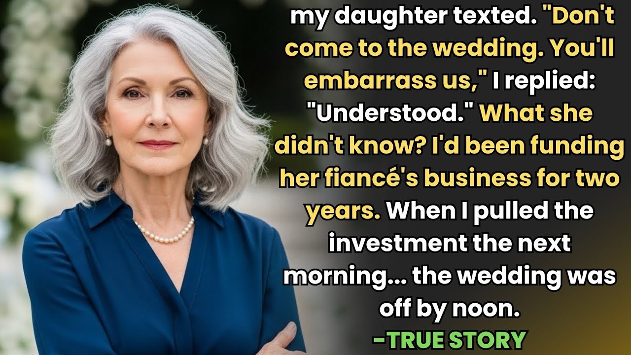 HER TRUE STORY FROM TEXAS 👵💔 He Uninvited from Wedding So She Pulled $473K and Canceled Everything