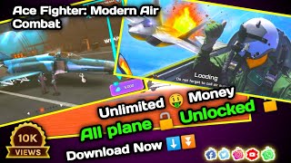 Ace Fighter: Modern Air Combat Mod APK ( Unlimited 🤑 Money And 🪙 Gold )_2024_MAARJ_Gaming screenshot 5