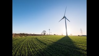 Time-Lapse of Wind Park Construction - Alveston