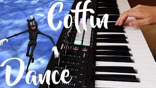Coffin Dance Meme Song Cartoon Cat Trevor Henderson Creatures Piano Cover