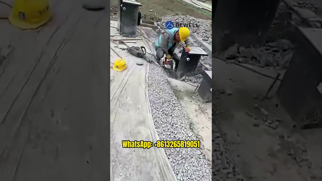 Bewell Crash Road Hydraulic Automatic Retractable Bollard for Parking Stop Barrier