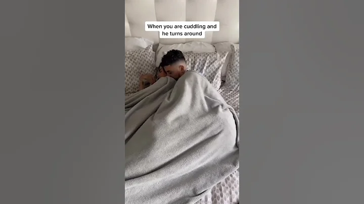 When You Are Cuddling And He Turns Around #shorts