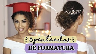 22 ideias de Formatura ABC  penteados com trança, cabelo penteado