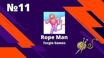 Rope Man - Gameplay Walkthrough - Level 11 (IOS, Android)