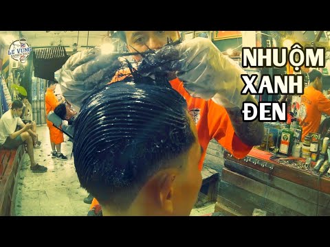 Chia sẻ kỹ thuật chi tiết nhuôm XANH ĐEN đơn giản nhất