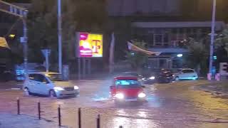 Heavy rains cause flooding in Tetovo, North Macedonia | #Starkregen Tetovo Nordmazedonien