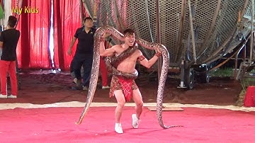 Xem Xiếc Thú ♥️ Bé Xem Xiếc Trăn ♥️ Nhạc Thiếu Nhi Remix