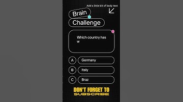 Quick Quiz Challenge: Can You Answer in 5 Seconds?