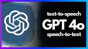 OpenAI GPT-4o Speech Models in 6 Minutes