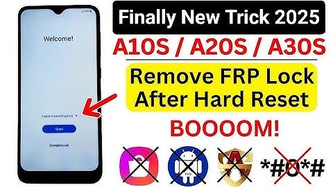Samsung A30s Frp Bypass  | Without Pc New Update | Google Account Unlock/FRP Unlock Without PC |