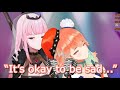 Takamori —  It’s okay to be sad (Kiara cries and Takamori hug on stream)