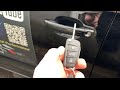 PKW Funkschlüssel synchronisieren KFZ Start Schlüssel Reset Audi A1/S1 Sportback anlernen Anleitung