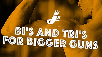 Biceps and Triceps For Bigger Guns - J3 Health Coach