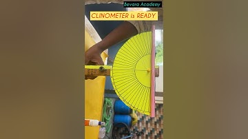DIY-Clinometer | Making Clinometer at home #shortsfeed#shorts#maths#trigonometry