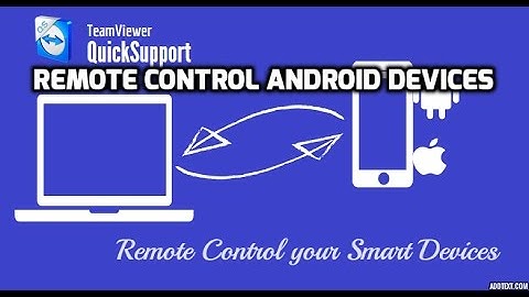 REMOTE CONTROL ON ANDROID BOX WITH QUICK SUPPORT 2016