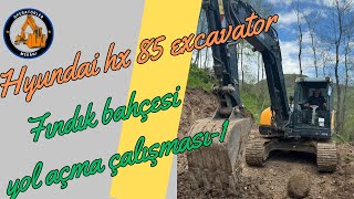 Fındık Bahçesi Yol Yapımı Hazelnut Garden Road Construction